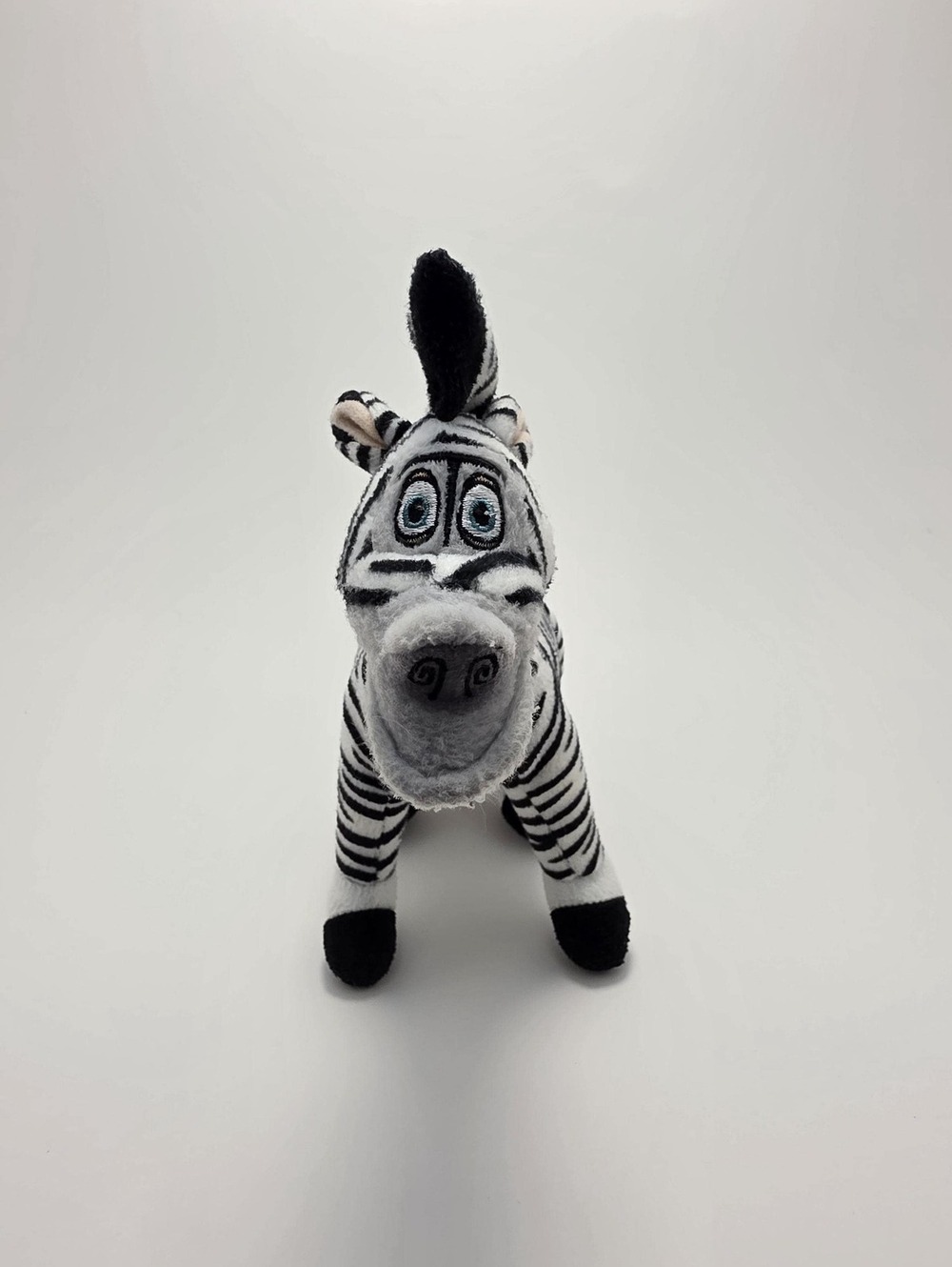 Ty Beanie Baby “Marty” the Zebra - Madagascar Beanie - No Hang Tag! *Rare*